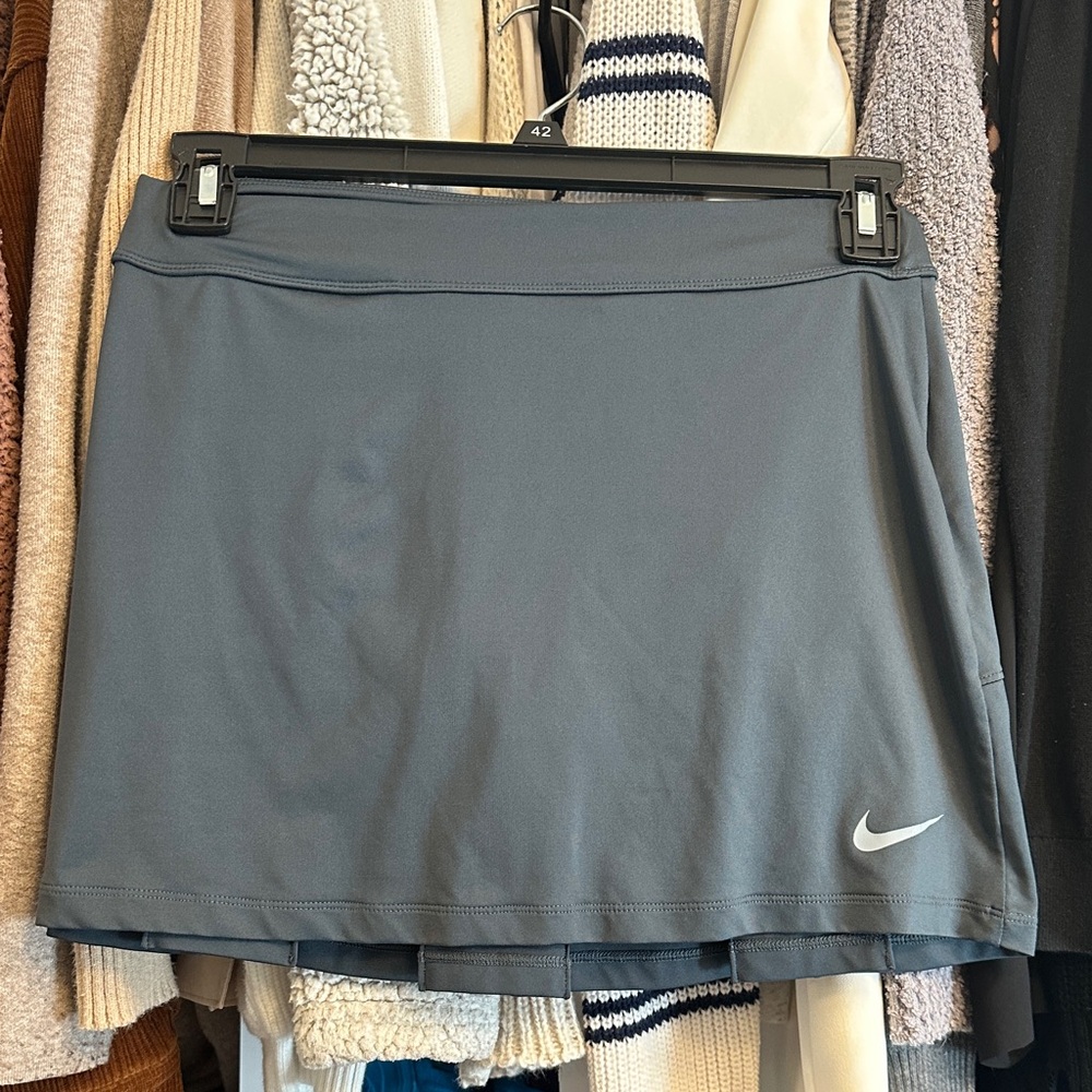 Nike Charcoal Gray Golf Skirt